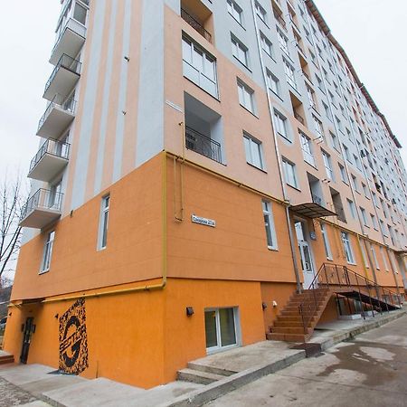 Modern apartment on Akademika Sakharova 27a Ivano-Frankivsk Exteriör bild